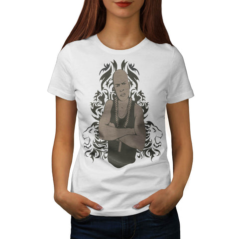 Gangster Rapper Thug Womens T-Shirt