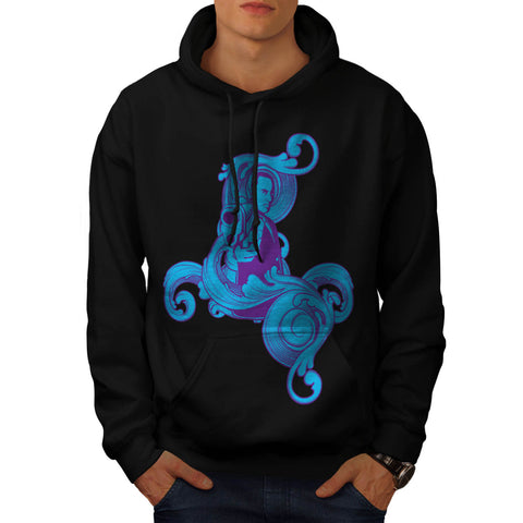 Gun Point Gangster Mens Hoodie
