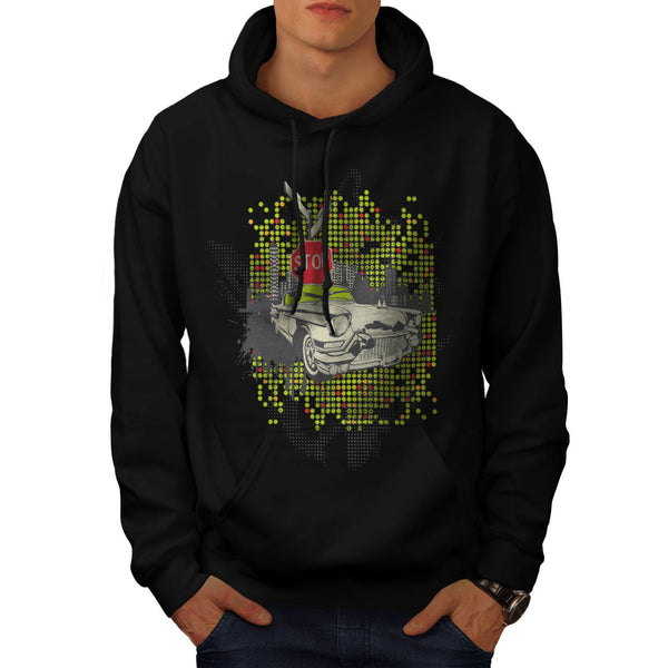 Street Car Motor USA Mens Hoodie