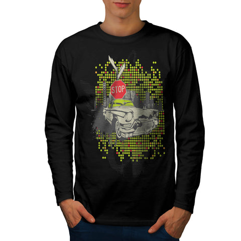 Street Car Motor USA Mens Long Sleeve T-Shirt