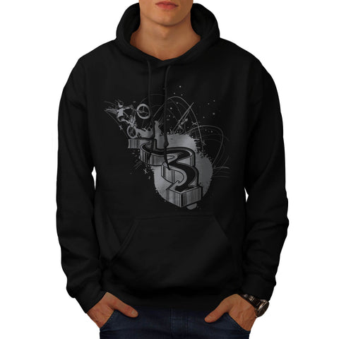 Epic BMX Stunt Man Mens Hoodie