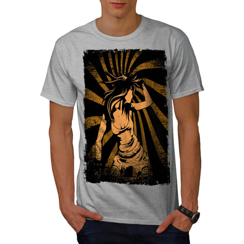 Dancing Girl Party Mens T-Shirt