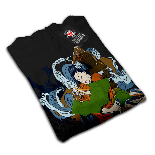 Geisha Japan Lady Mens Hoodie