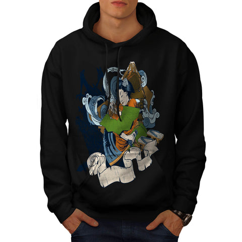 Geisha Japan Lady Mens Hoodie