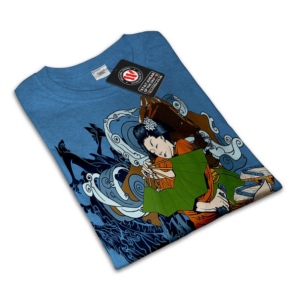Geisha Japan Lady Womens T-Shirt