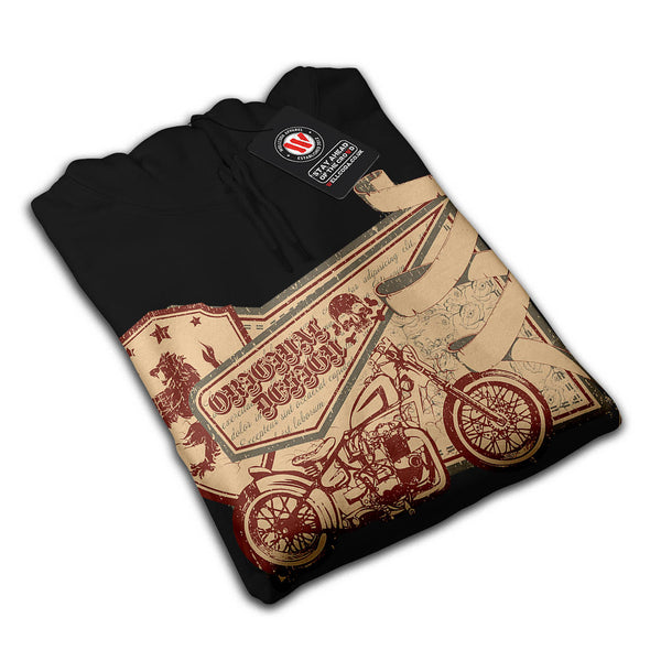 Original Bike Design Mens Hoodie