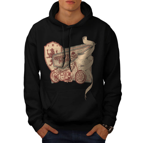 Original Bike Design Mens Hoodie