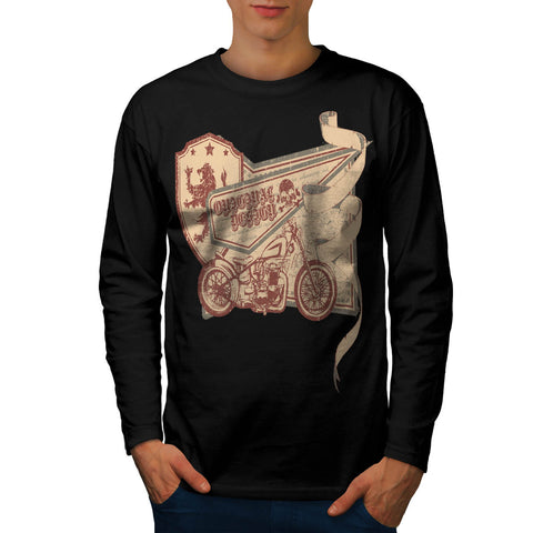 Original Bike Design Mens Long Sleeve T-Shirt