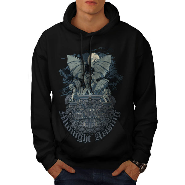 Midnight Arising Mens Hoodie