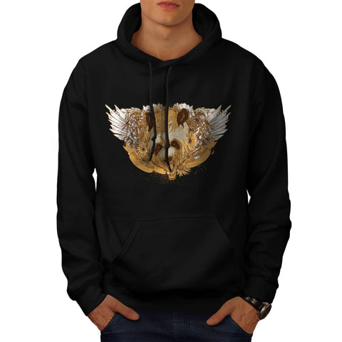 Chinese Panda Bear Mens Hoodie