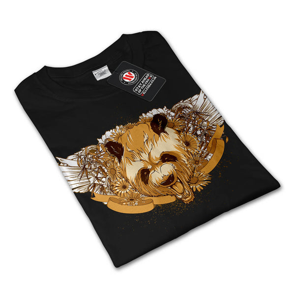 Chinese Panda Bear Mens Long Sleeve T-Shirt