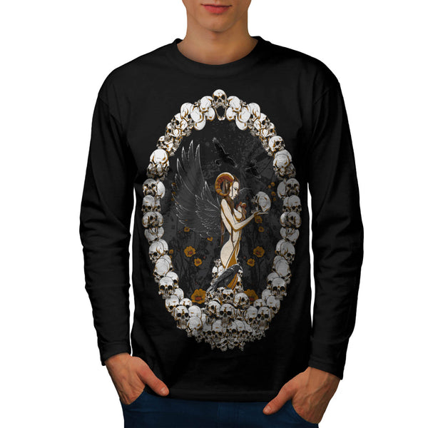 Angel Of Love Death Mens Long Sleeve T-Shirt