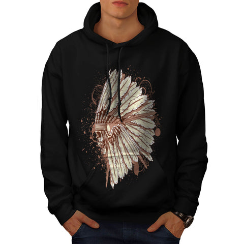 Native Indian Curse Mens Hoodie