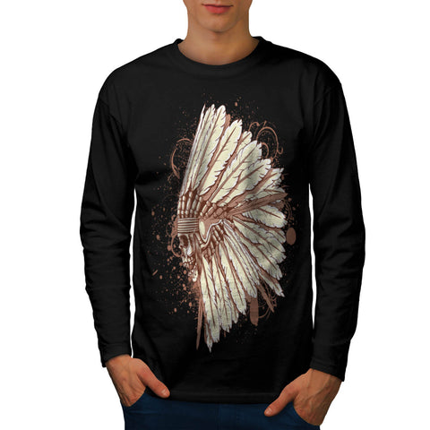 Native Indian Curse Mens Long Sleeve T-Shirt