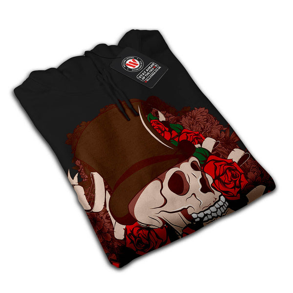 Ladies Man Skull Mens Hoodie