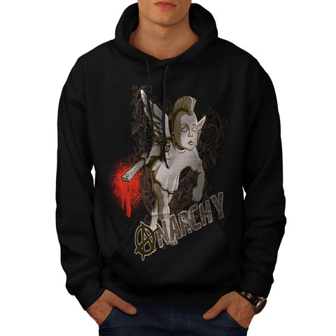Anarchy Blood Club Mens Hoodie