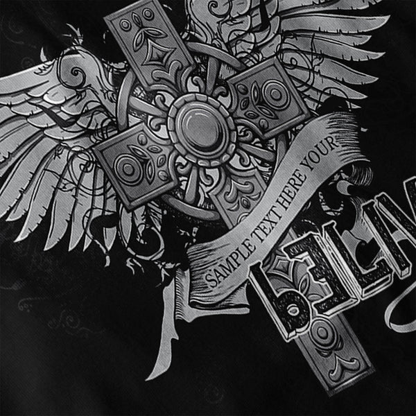 Belive Grave Stone Mens Hoodie