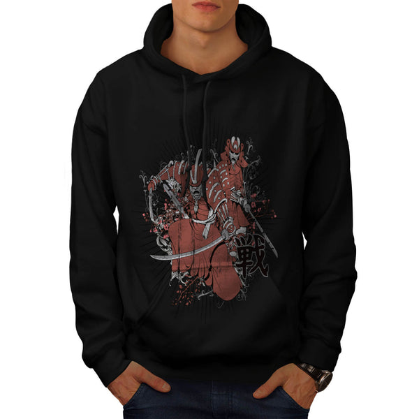 Samurai Epic Battle Mens Hoodie