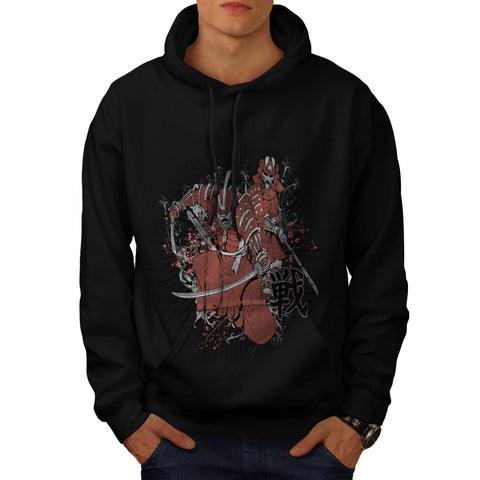Samurai Epic Battle Mens Hoodie