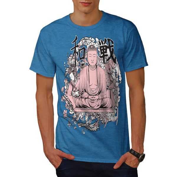 Buddha Asia Model Mens T-Shirt