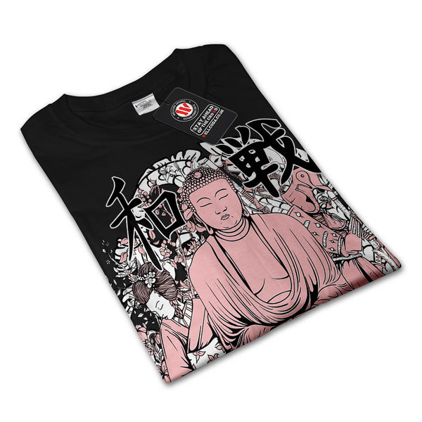 Buddha Asia Model Mens Long Sleeve T-Shirt