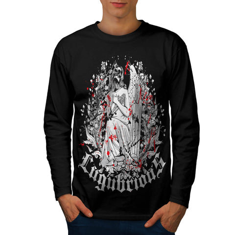 Lugubrious Death USA Mens Long Sleeve T-Shirt