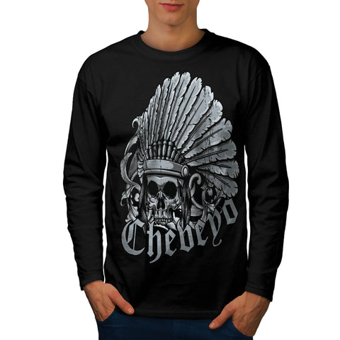 Chebeyo Indian Curse Mens Long Sleeve T-Shirt