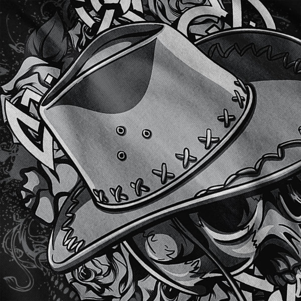 Final Requiem Skull Mens Hoodie