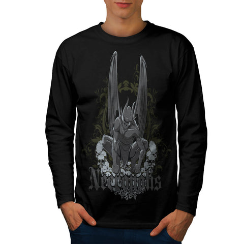 Necropolis Graveyard Mens Long Sleeve T-Shirt