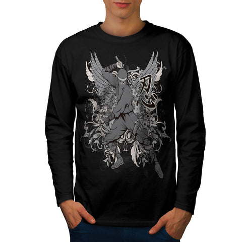 Immortal Sun Warrior Mens Long Sleeve T-Shirt