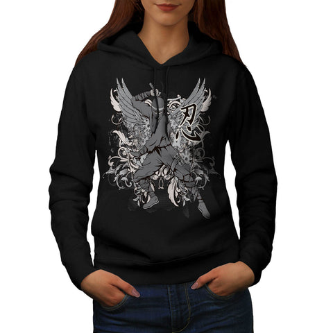 Immortal Sun Warrior Womens Hoodie