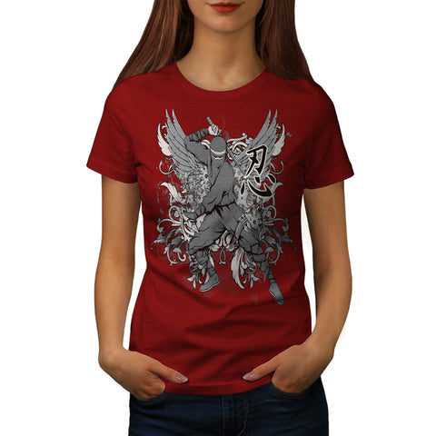 Immortal Sun Warrior Womens T-Shirt