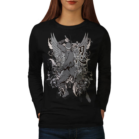 Immortal Sun Warrior Womens Long Sleeve T-Shirt