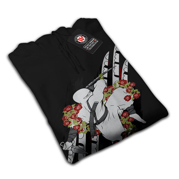 Ninja Weapon Attack Mens Hoodie