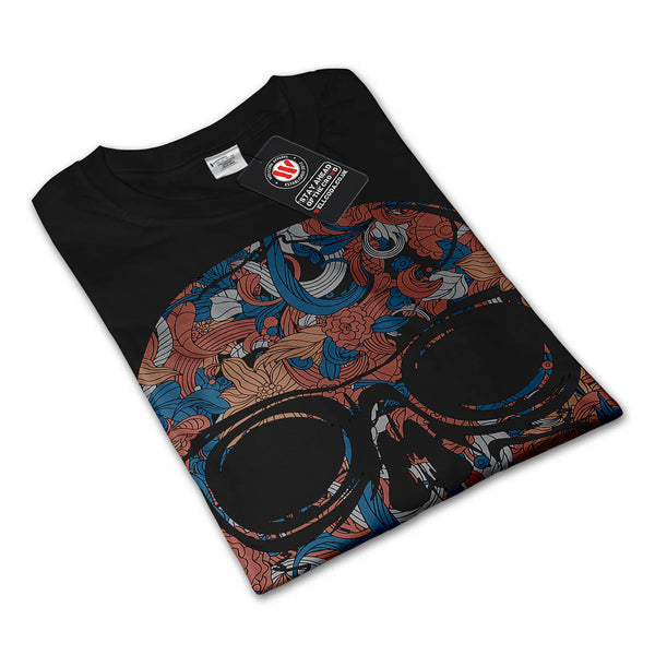 Fantasy Skull Party Mens Long Sleeve T-Shirt