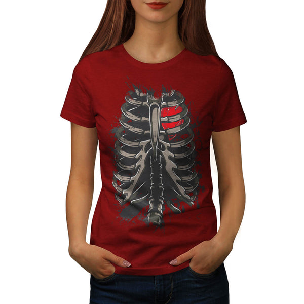 Straight To My Heart Womens T-Shirt