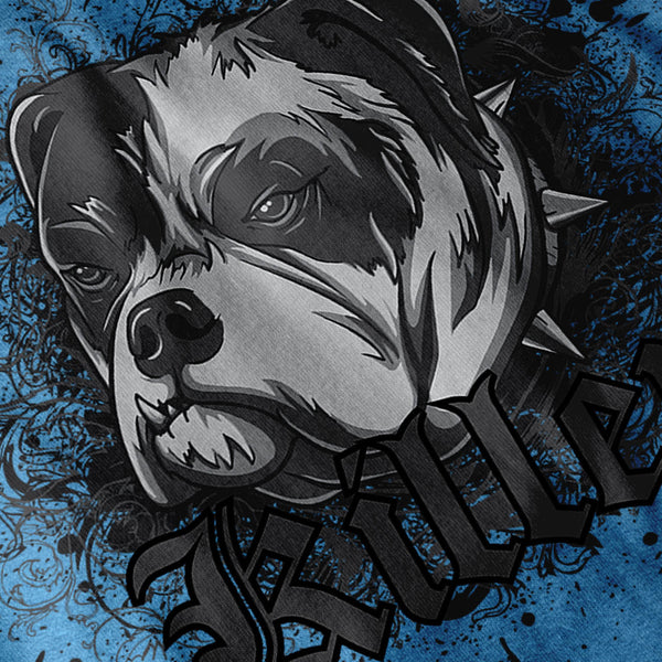 Killer Fighting Dog Womens T-Shirt