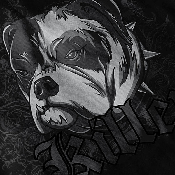 Killer Fighting Dog Mens Hoodie