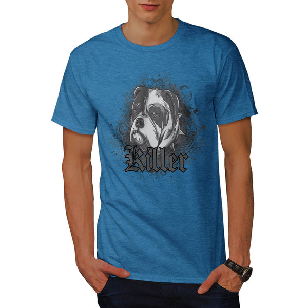 Killer Fighting Dog Mens T-Shirt