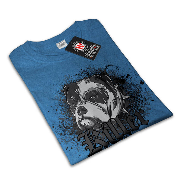 Killer Fighting Dog Womens T-Shirt
