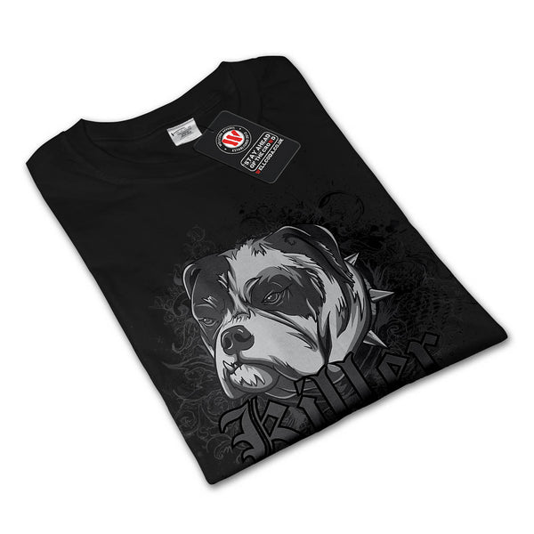 Killer Fighting Dog Mens Long Sleeve T-Shirt