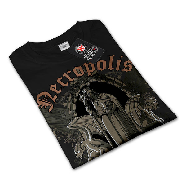 Necropolis Cemetery Mens Long Sleeve T-Shirt
