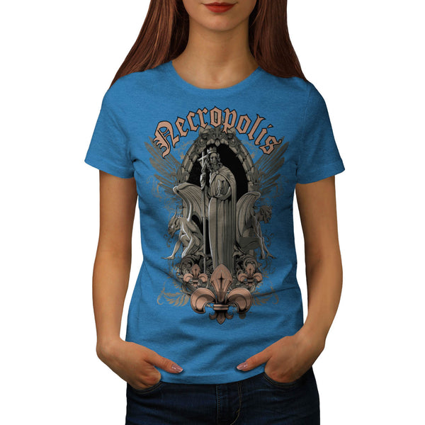Necropolis Cemetery Womens T-Shirt