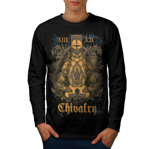 Chivalry 13AD Knight Mens Long Sleeve T-Shirt