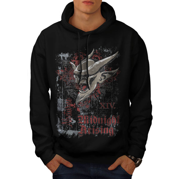 Midnight Arising USA Mens Hoodie