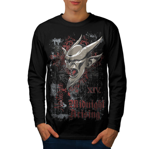 Midnight Arising USA Mens Long Sleeve T-Shirt