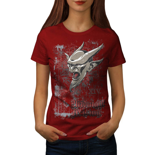 Midnight Arising USA Womens T-Shirt