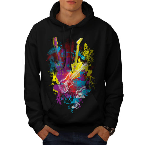 Guitar Dream Player Mens Hoodie