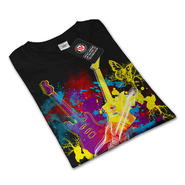 Guitar Dream Player Mens Long Sleeve T-Shirt