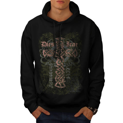 Tomb Stone Dies Fear Mens Hoodie